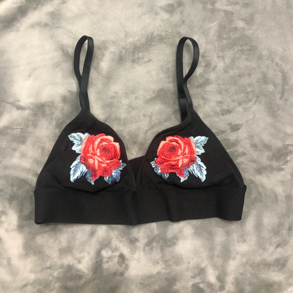 Pink bralette